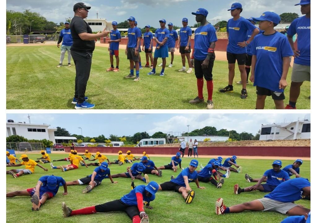 Con la participación de decenas de niños y jóvenes, inició el “Focus Training Program” de la mano de Amaury Nina, El Niche y JD Ozuna