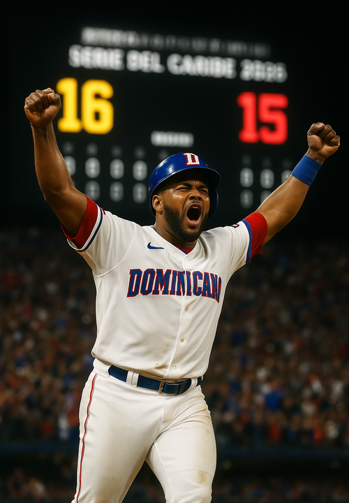 República Dominicana vence a Panamá 16 a 15 en maratónico e infartante duelo que duró 4 horas y 12 minutos