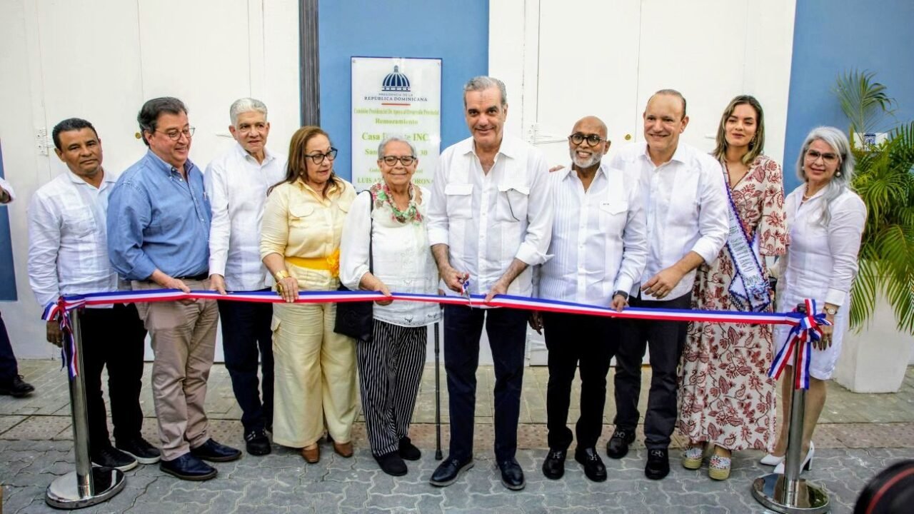 El presidente Luis Abinader entrega renovada la Casa de Arte y consolida la transformación del centro de Santiago