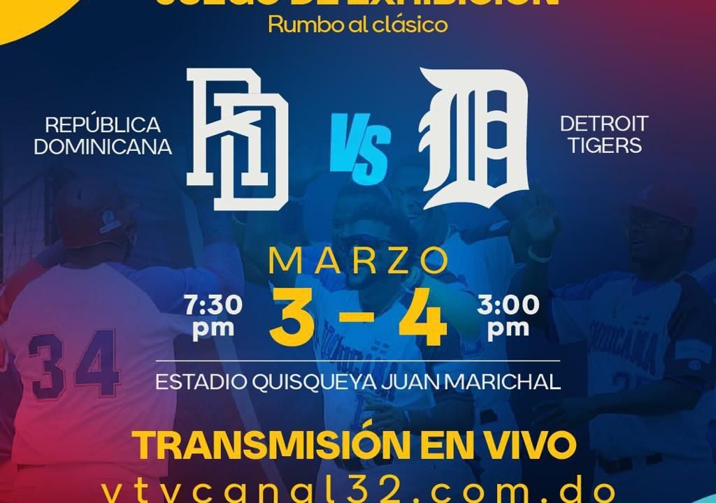 Grupo de Medios Panorama encabezará cadena que transmitirá serie histórica entre la Selección Dominicana y los Tigres de Detroit