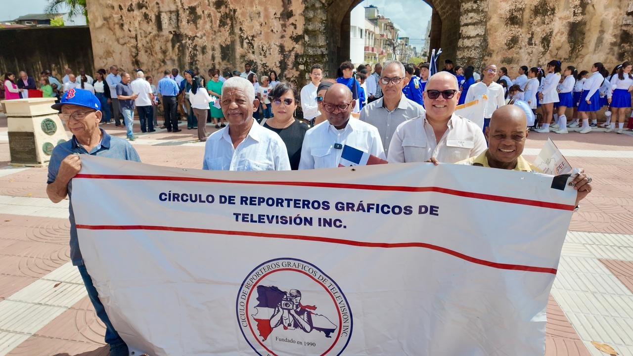 Círculo de Reporteros Gráficos de Televisión (CRGTV) honra a los Padres de la Patria y reconocen el valor de la mujer dominicana