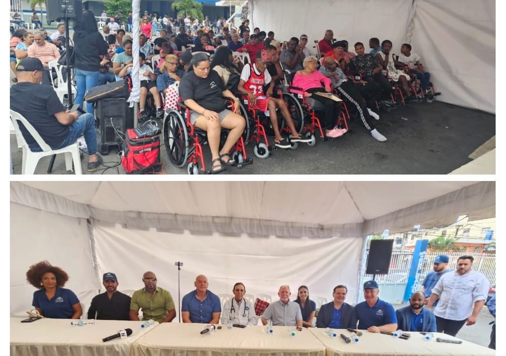 Cientos de beneficiados con sillas de rueda de Wheelchair Foundation y la Fundación Cruz Jiminián