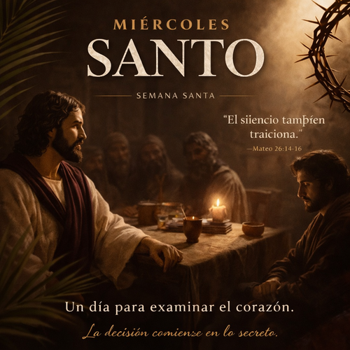 Miércoles Santo: el silencio de la traición en el corazón de la Semana Santa