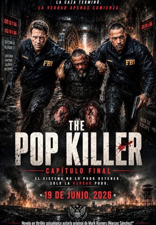 «The Pop Killer» llega a su capítulo final tras éxito lectoral episódico digital en Exposición Mediática