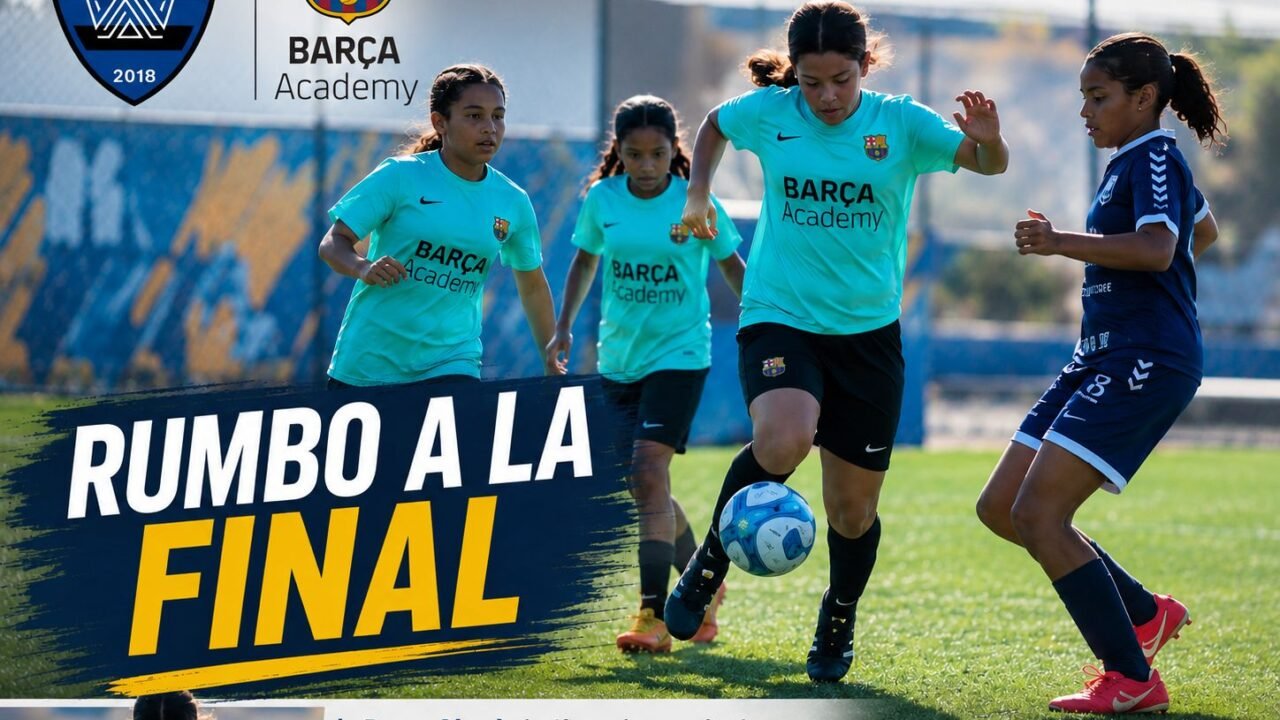 Convenio entre San Pedro y FC Barcelona impulsa nuevas estrellas del fútbol juvenil