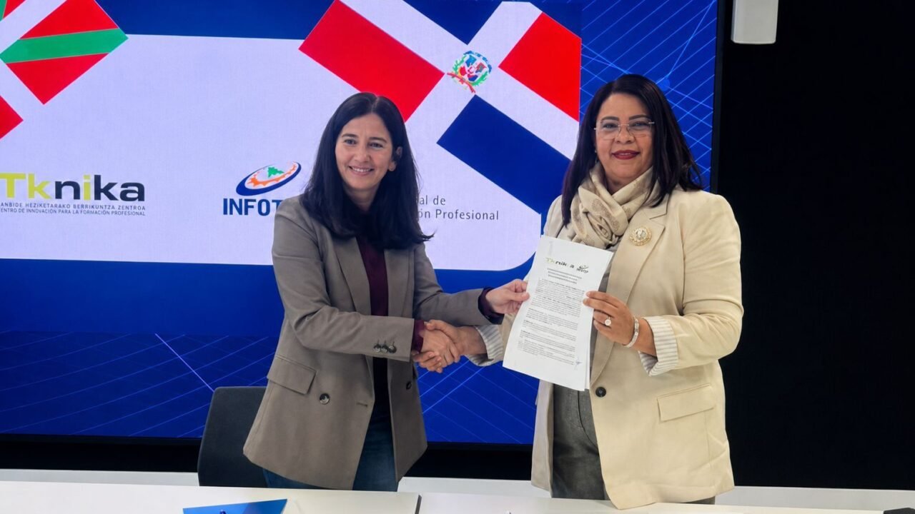 INFOTEP y TKNIKA del País Vasco firman protocolo de cooperación para fortalecer la innovación y la formación técnicoprofesional
