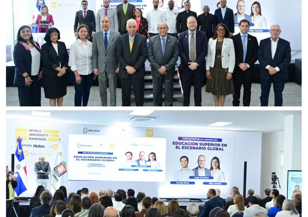 QS, UNICARIBE y MESCYT realizan Foro Educativo Superior para consolidar a RD como destino académico internacional