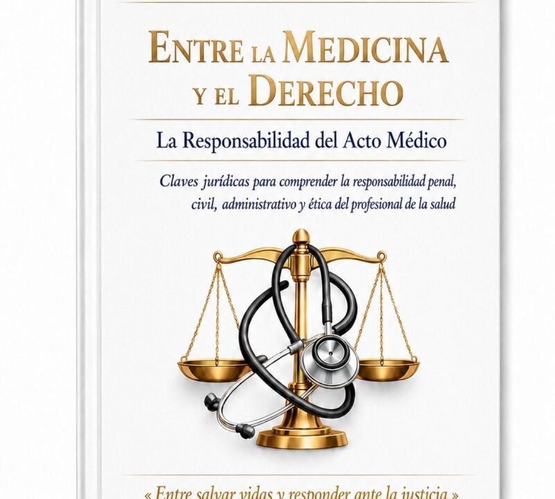 «Entre la Medicina y el Derecho»: una obra que analiza la responsabilidad del acto médico en la práctica sanitaria moderna