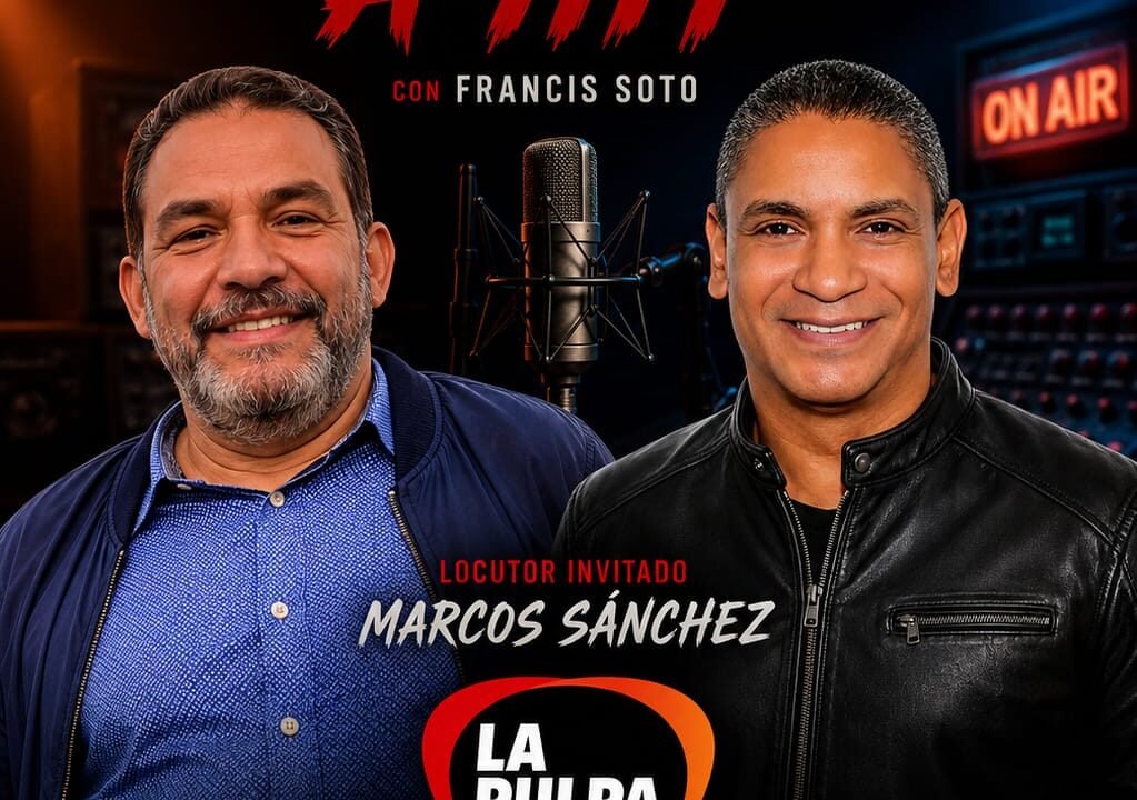 Marcos Sánchez será locutor invitado en «1986-2026: 40 Years A Hit», programa especial de La Pulpa con Francis Soto vía La Rocka 91.7 FM