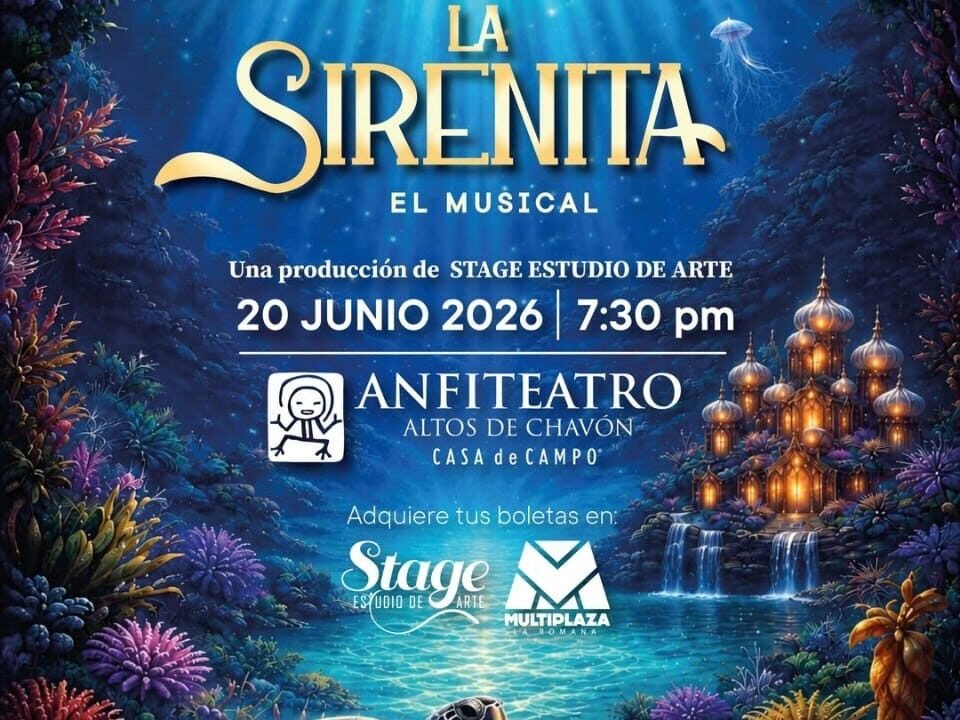 Stage Estudio de Arte celebra una década formando talentos con el musical «La Sirenita» en Altos de Chavón