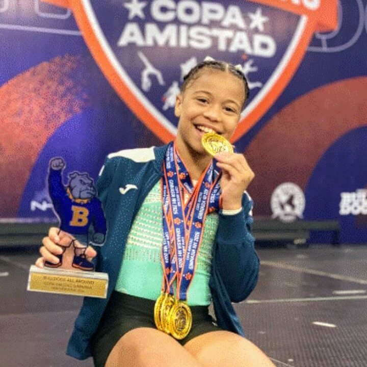 Emma Guzmán levantará en julio y septiembre el orgullo gimnástico dominicano en Panamá y El Salvador