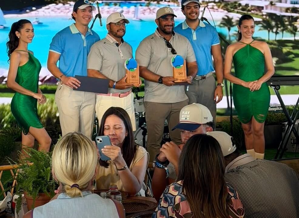 Eloy Núñez y Western Fernández conquistan primer lugar con 64 golpes netos en el Torneo de Golf BMCargo