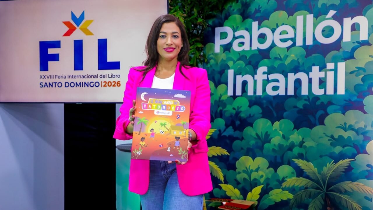 Mirtha Mella presenta «El Gran Sueño de Hato Nuevo» en la Feria Internacional del Libro